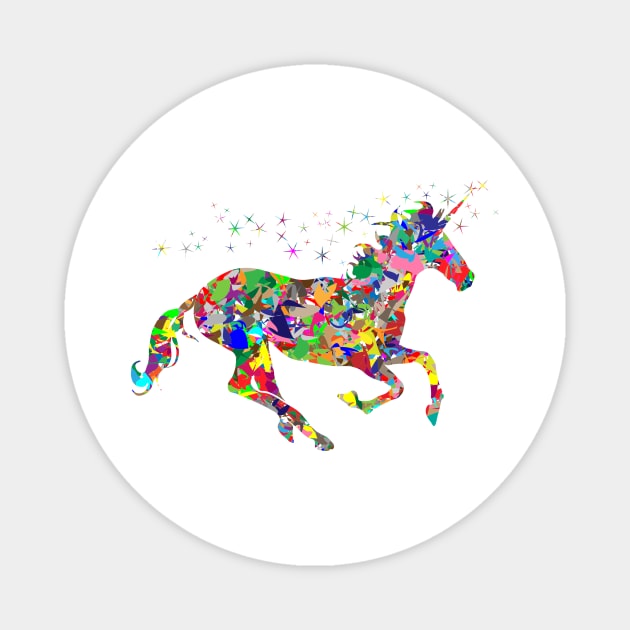 I'm a UNICORN, love unicorn! Magnet by ggustavoo